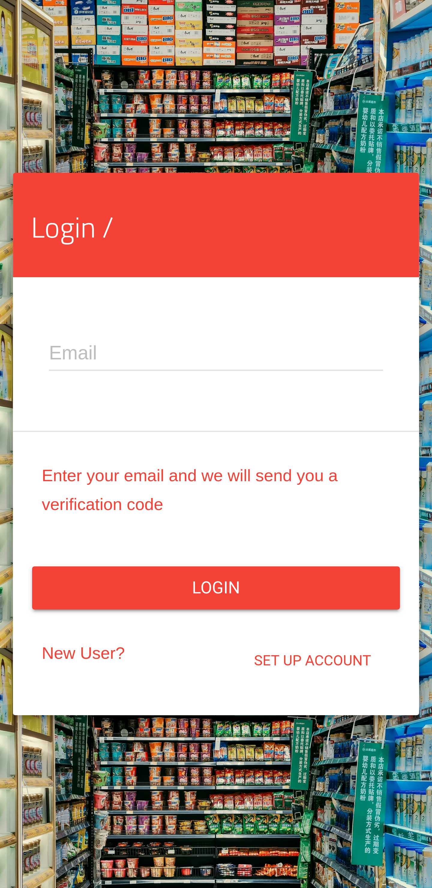 specify login page